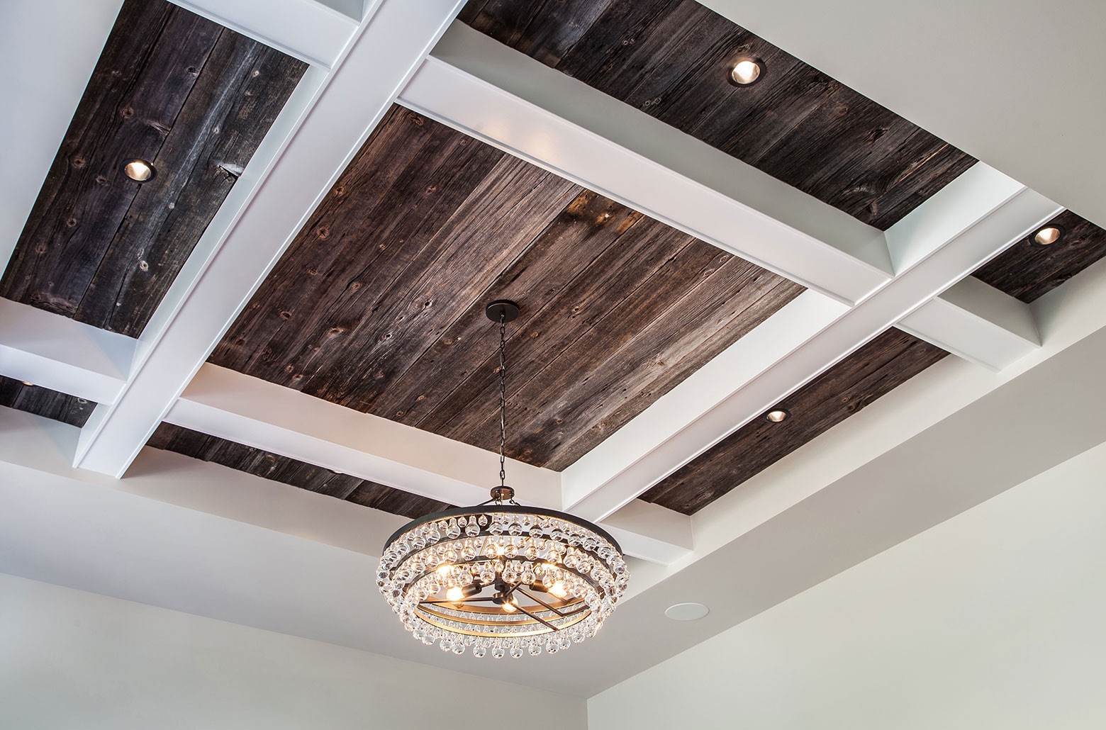 wood ceiling beams
