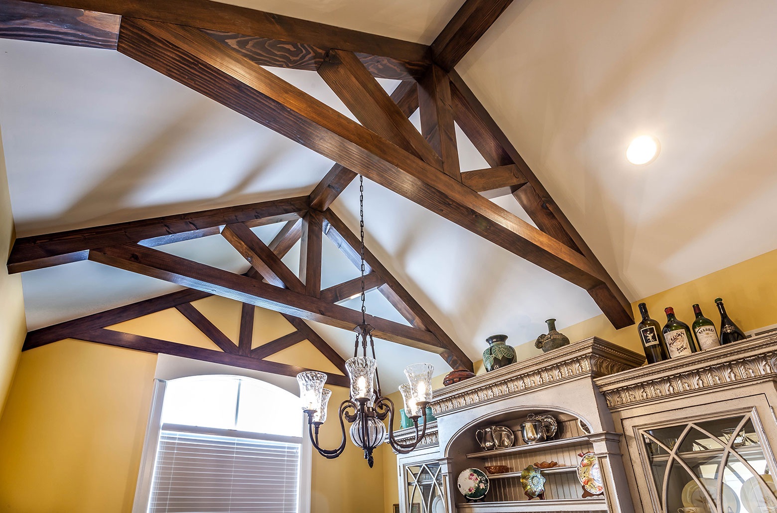 ceiling wood support beams